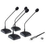 Micro cổ ngỗng không dây KSU-G2B-4