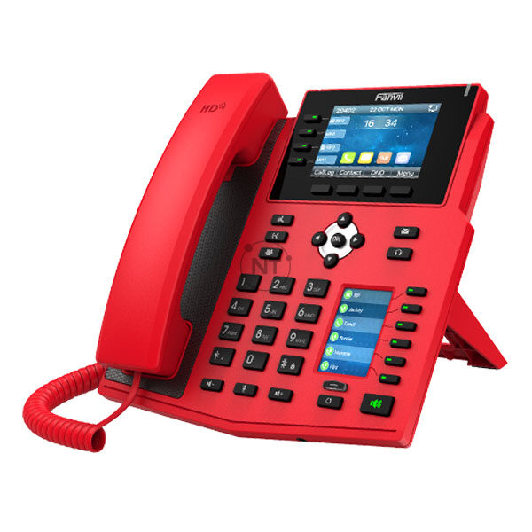 Điện thoại IP màu đỏ đặc biệt Fanvil X5U-R