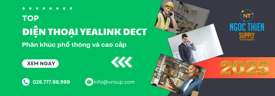 Top điện thoại Yealink DECT đáng sở hữu năm 2025