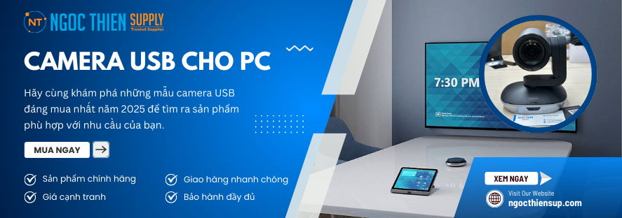 Top camera USB cho PC đáng mua nhất 2025