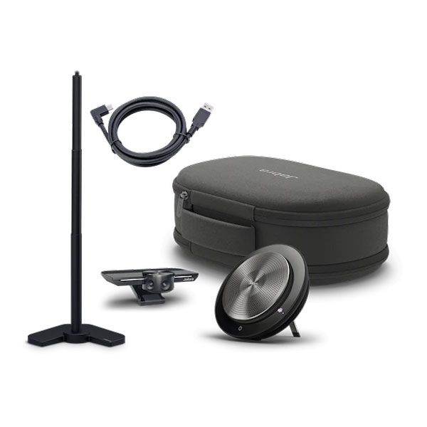 Jabra PanaCast Meet Anywhere+ - Jabra PanaCast + Speak 750MS (Table stand, 1.8m Cable, Case)