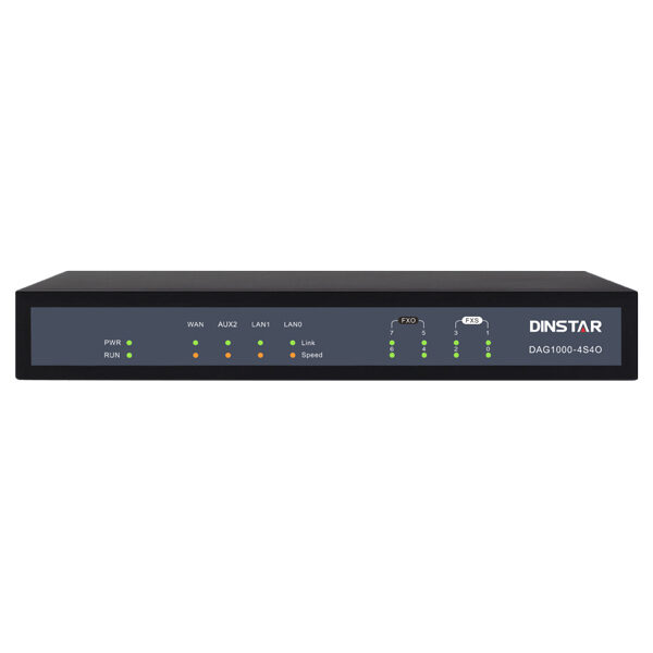 Thiết bị gateway Dinstar DAG1000-4S4O