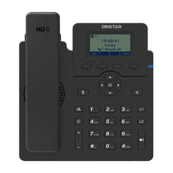 Sản phẩm đã chọn: Điện thoại IP Dinstar C60SP | Hỗ trợ PoE