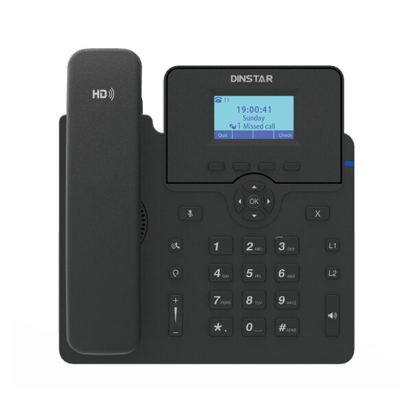 Điện thoại IP Dinstar C61S | Không hỗ trợ PoE