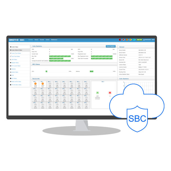 Session Border Controller Dinstar SBC8000