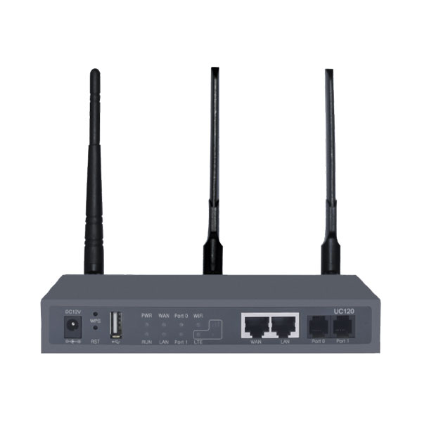Tổng đài VoIP Dinstar UC120-1S1O