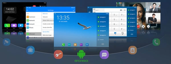 Hệ thống Android mạnh mẽ để tăng hiệu suất