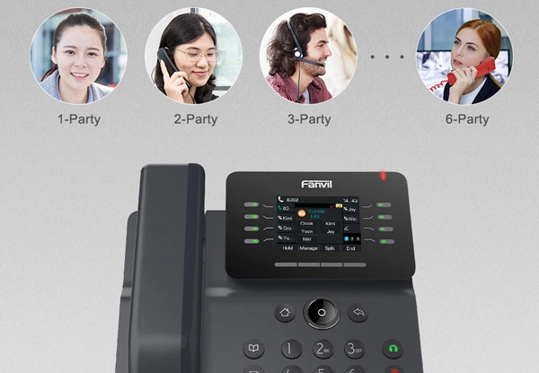 Hội nghị âm thanh 6 chiều - Cộng tác hiệu quả