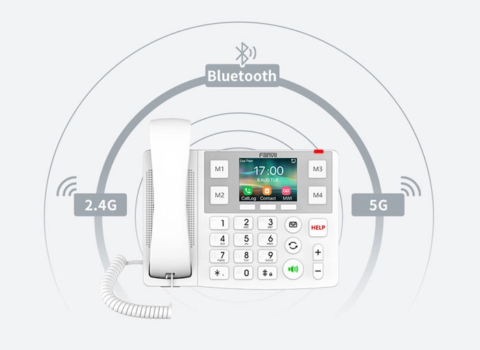 Tích hợp Wi-Fi và Bluetooth để sử dụng linh hoạt