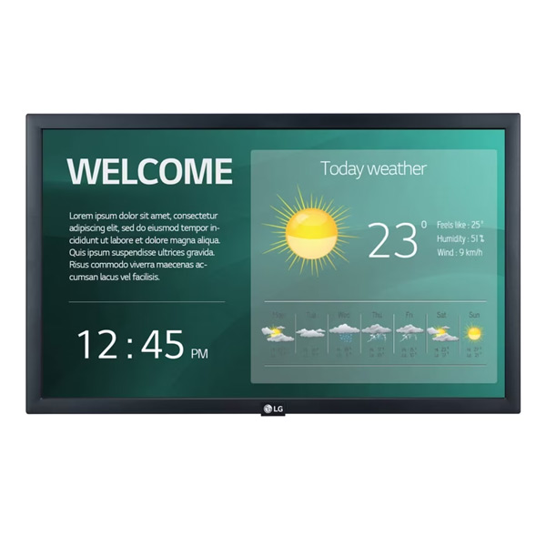 Màn hình FHD LG 22SM3G-B