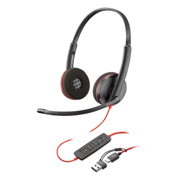 Tai nghe Poly BW 3225 USB-C HS +USB-C/A (Bulk)
