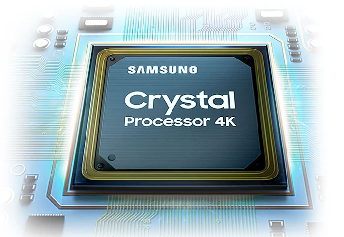 Bộ xử lý hình ảnh Crystal 4K - Cảm nhận từng chi tiết hình ảnh chuẩn 4K