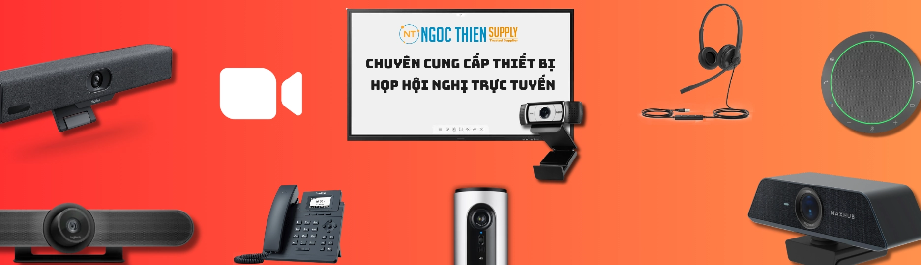 Chuyên cung cấp thiết bị hội nghị trực tuyến