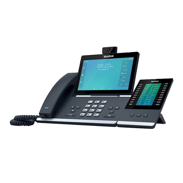 Điện thoại IP video Yealink SIP-T58A with Camera + EXP50