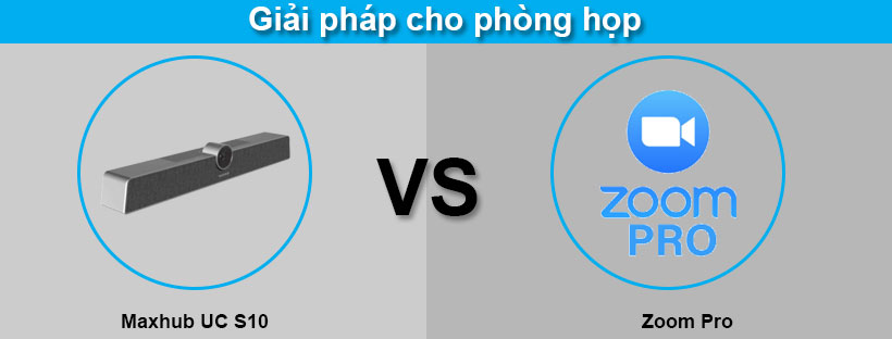 Giải pháp cho phòng họp Maxhub UC S10 kết hợp với Zoom Pro