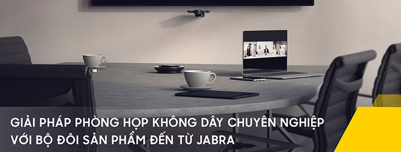 Bộ thiết bị họp trực tuyến Jabra cho phòng họp dưới 6 người