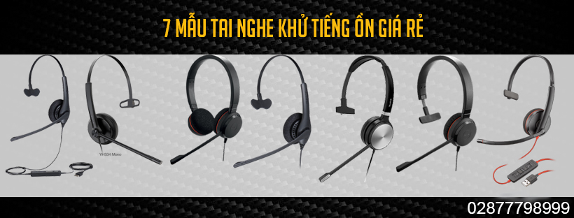 7 mẫu tai nghe khử tiếng ồn giá rẻ
