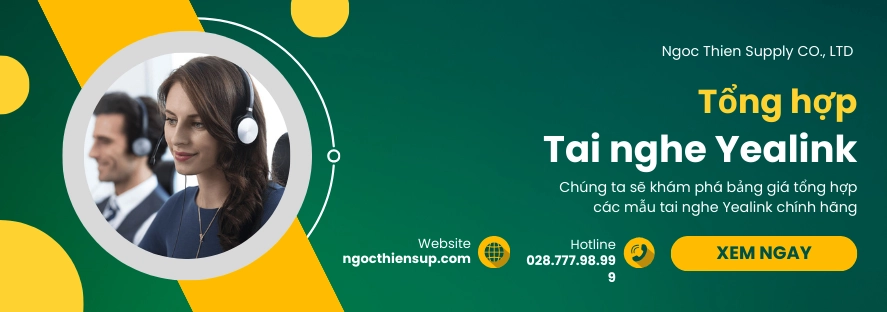 Tổng hợp tất cả các mẫu tai nghe Yealink